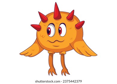 Cute Sea Animal Character Design Illustration