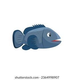 Cute Sea Animal Character Illustration