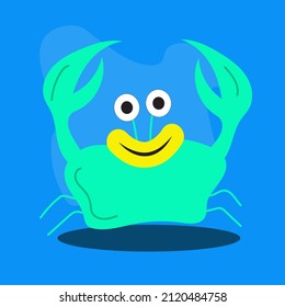 cute sea animal characters for kids wall decoration