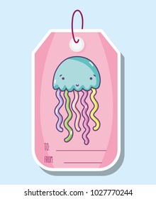 Cute sea animals printable sheet
