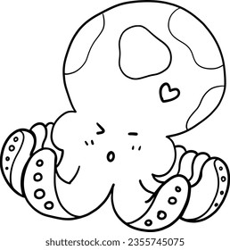 Cute sea creature images, sea elements