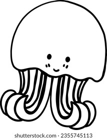 Cute sea creature images, sea elements
