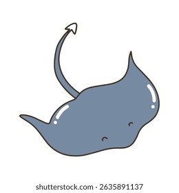 cute sea lions, seals, stingrays, whales under the sea