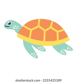 Cute Sea Turtle. Cut Files For Cricut and Silhouette. 2