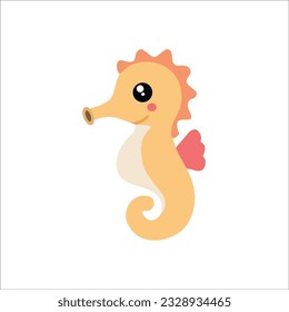 Cute Seahorse SVG, Digital download Cricut, Silhouette, Cut Files, Layered, Cartoon clipart, Great for nursery or baby shower, Svg Files for Cricut
 svg