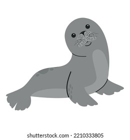 cute Seal animal cartoon vector