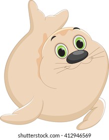 cute Seal cartoon