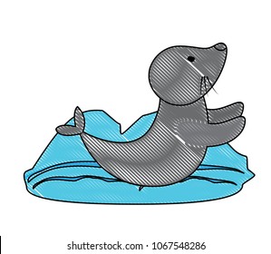 cute seal icon