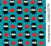 Cute seal vector cartoon.