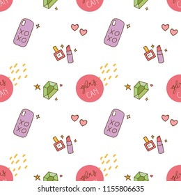 cute seamless background