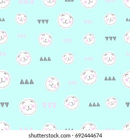 cute seamless background for kids