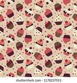 Un fondo impecable con muchos pasteles
