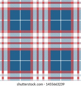 Cute seamless cage pattern. Vector illustration