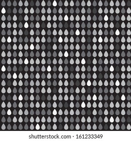 Cute seamless childish texture. Endless ornamental pattern with drops. Template for design fabric, covers, backgrounds, package