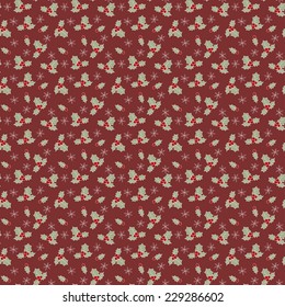 Cute Seamless Christmas pattern. Holiday colorful background