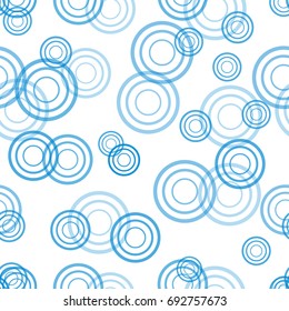 Cute seamless circle pattern. Design for fabric, textile, poster or print.