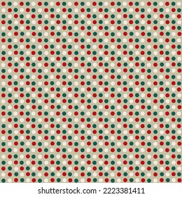 Cute seamless digital paper colorful polka dot tile pattern or textures set on light backgrounds, vector, wrapping paper, seamless patterns commercial use for prints, fabric, wallpaper