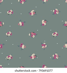 cute seamless floral pattern