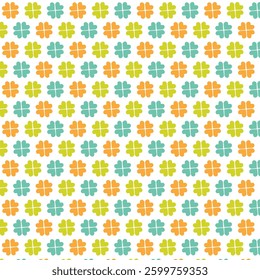 Cute seamless floral pattern design