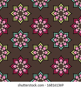 Cute seamless floral pattern, great for fabric and backgrounds