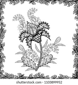 Cute seamless floral print with spring flowers. Beautiful fabric pattern. EPS10 Vector illustration.