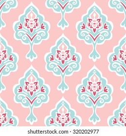 cute seamless floral vector background