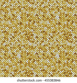 Cute seamless golden paillettes background for your decoration