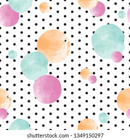 cute seamless kids pattern, illustration in vector format