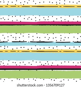 cute seamless kids pattern, illustration in vector format
