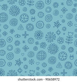 Cute seamless pattern