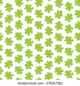 Cute seamless pattern with abstract shapes