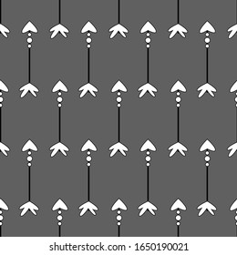 Cute seamless pattern with arrows and hearts. Can be used for desktop wallpaper or frame for a wall hanging or poster,for pattern fills, wedding decor, web page backgrounds, textile and more.