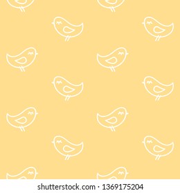 Cute seamless pattern. Bright cartoon vector summer background. Can be used for wallpaper,pattern fills, kid design