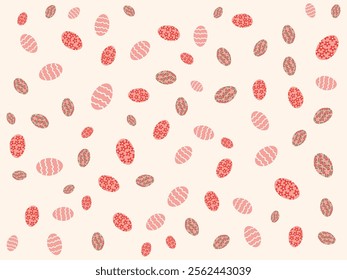 cute seamless pattern with bunny for happy easter