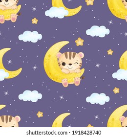 cute seamless pattern for decoration, kids wallpaper.