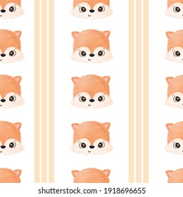 adorable patrón impecable de decoración, papel pintado para niños.