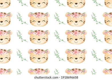 cute seamless pattern for decoration, kids wallpaper.