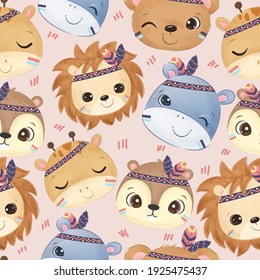 cute seamless pattern for decoration, kids wallpaper.