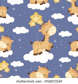 cute seamless pattern for decoration, kids wallpaper.