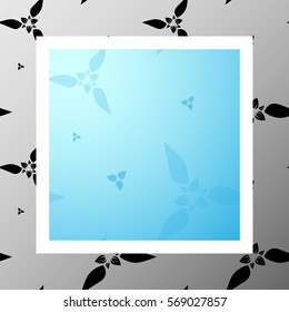 Cute seamless pattern with flowers. Space. Mood. Summer. Romantic and Valentine's Day background. Wrapping paper also.
 Easy and convenient to edit.