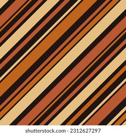 Cute seamless pattern geometric brown. Strip square strips brown patterns background 45 degree. Abstract,vector,illustration.Texture,clothing,wrapping,decoration,carpet wallpaper.