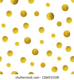 Diseño perfecto con redondeos de brillo dorado aislados en fondo blanco. Fondo brillante con manchas de oro. Archivo EPS 10 de ilustración vectorial.