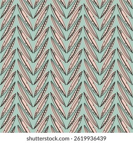 Lindo patrón sin fisuras con hojas. Fondo de Vector botánico, impresión, diseño