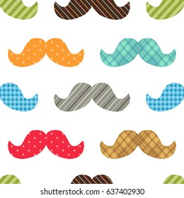 Cute seamless pattern to make your Father's Day really happy