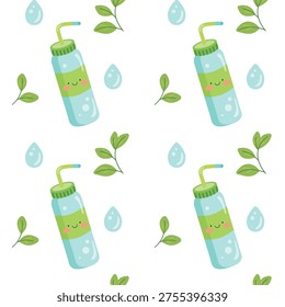 Cute seamless pattern and