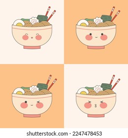 Patrón perfecto con sushi, rollos y pistolas. Ornamento kawaii con comida japonesa tradicional. Cocina asiática. Ilustración vectorial de material.