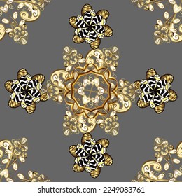 Cute seamless pattern. vector floral background. Print. Cute fabric pattern. Colour Summer Theme seamless pattern Background. Flat Flower Elements Design.