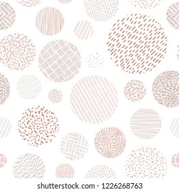 Cute seamless pattern. Vintage print for children's textiles. Vector illustration.