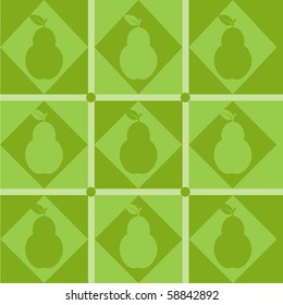 cute seamless pear texture