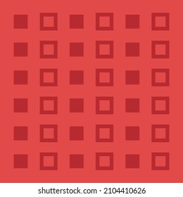 cute seamless square shapes memphis pattern soft red background suitable for print clothing
